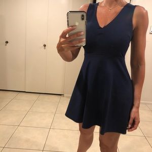 BCBG Navy Blue Dress Size:0